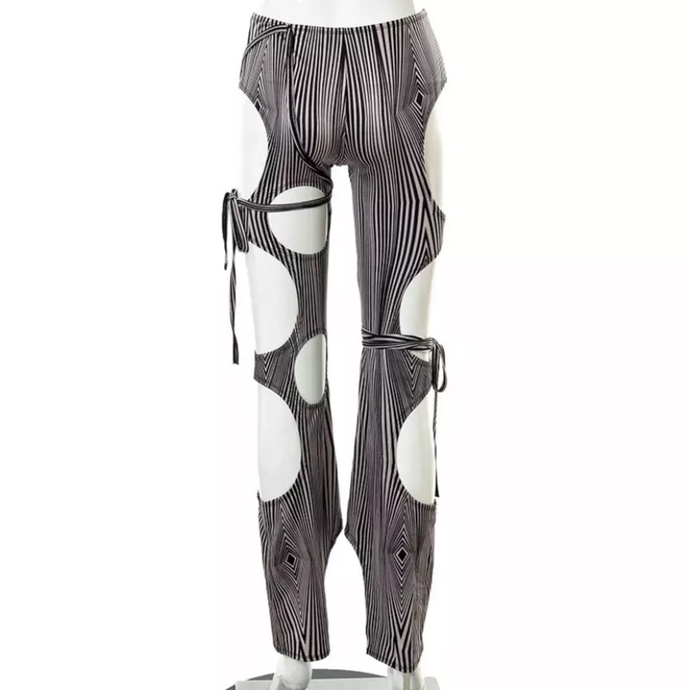 Funky goth rave pants festival